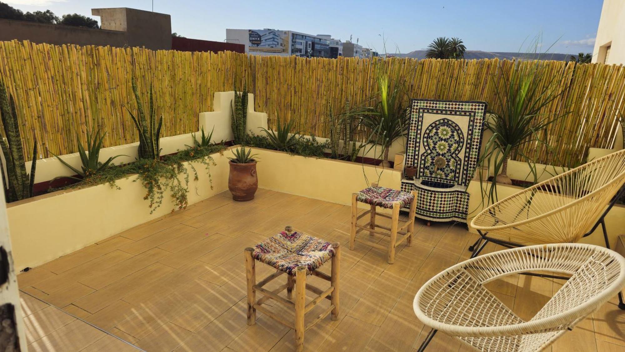 Appartement Julia Au Centre Ville Agadir Dans Residence Borj Dalat Zewnętrze zdjęcie